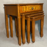 میز عسلی معرق شیک چهار تکه