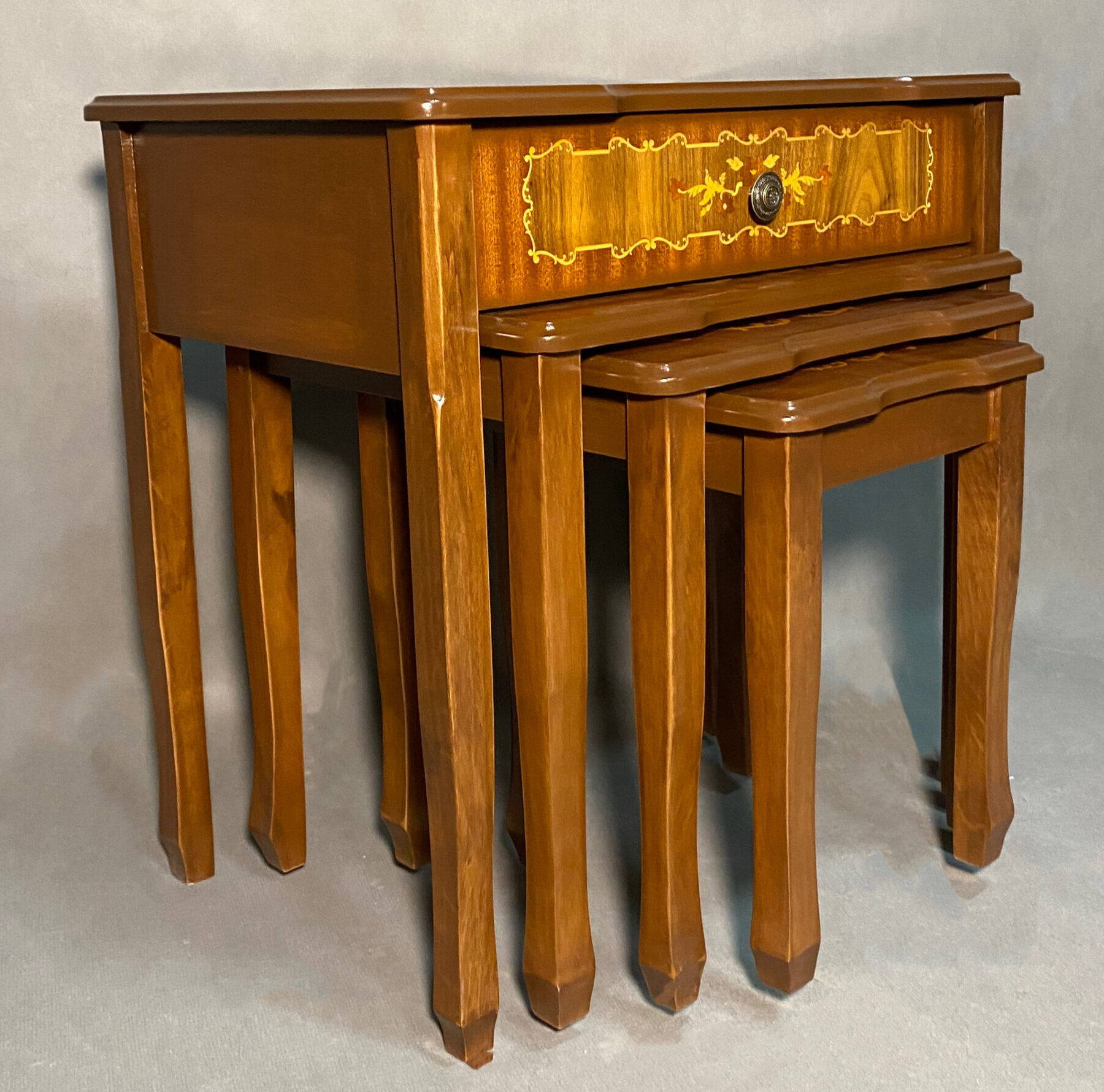 میز عسلی معرق شیک چهار تکه