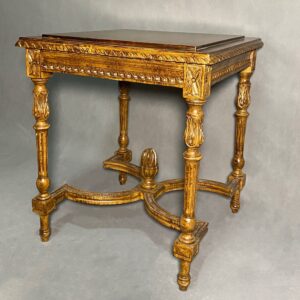 میز عسلی کنار مبلی قهوه ای شیک