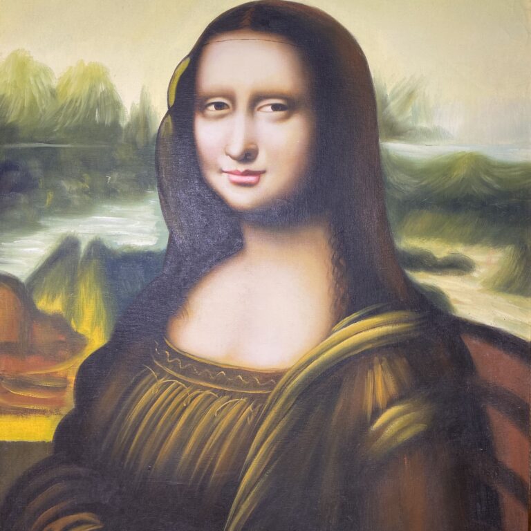 تابلو نقاشی مونالیزا