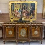 آینه و کنسول برنزکوب رایسا