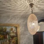 لوستر آویز مدرن بیضی