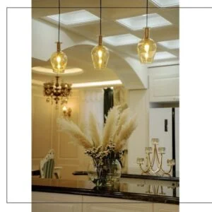 لوستر طلایی تک شاخه