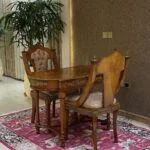 میز بازی تخته نرد و شطرنج برنزکوب