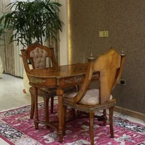 میز بازی تخته نرد و شطرنج برنزکوب