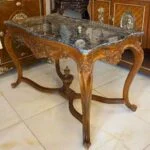 میز شیک قهوه ای مستطیل