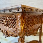 بدنه میز عسلی کنار مبلی منبت