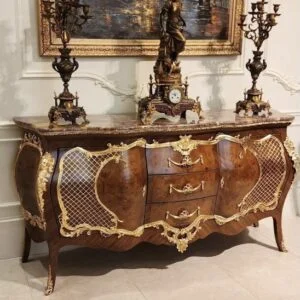 کنسول چوبی شیک بدون آینه