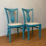 صندلی مدرن آبی