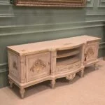 میز تلویزیون جدید کرم و طلایی