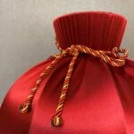 آباژور قرمز و مشکی شیک