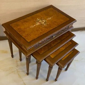 میز عسلی جدید قهوه ای صفحه نقاشی