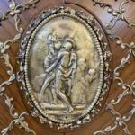 میز کنسول بدون آينه برنزکوب زیبا