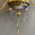 لوستر شیک هشت شاخه مولتی کالر