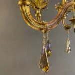 لوستر هشت شاخه کلاسیک مولتی کالر