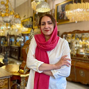 شبنم ثابت طراح ترنم گالری