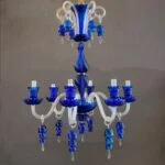 لوستر پذیرایی باکارات شش شاخه