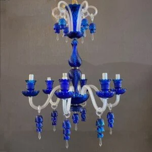 لوستر پذیرایی باکارات شش شاخه