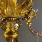 لوستر هشت شاخه کلاسیک مولتی کالر