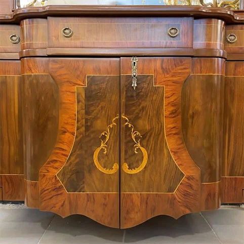 نگهداری و تمیز کردن آینه کنسول چوبی معرق