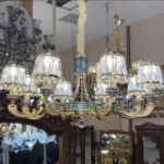 لوستر نئوکلاسیک شیک صدفی