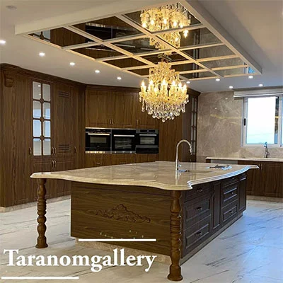 لوستر چند شاخه هماهنگ با پذیرایی