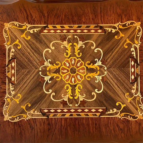 هنر معرق کاری روی چوب