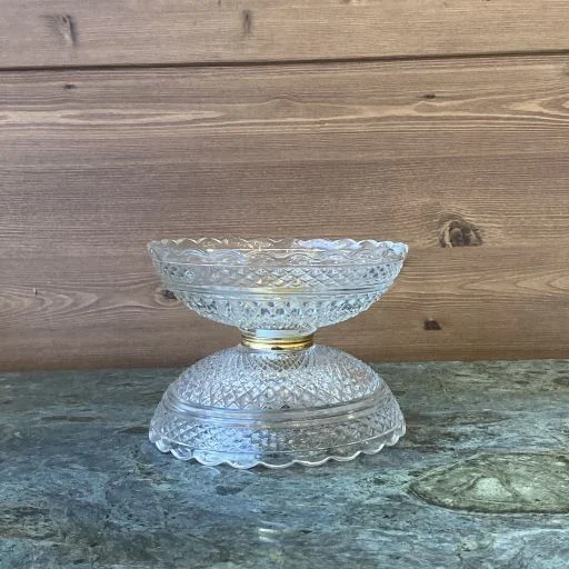 ظرف هفت سین کریستال سفید