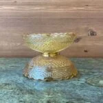 شیرینی خوری طلایی کریستال