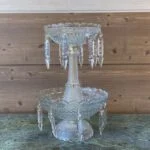 میوه خوری کریستالی دو طبقه