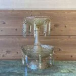 میوه خوری کریستالی دو طبقه شیک کنیاکی