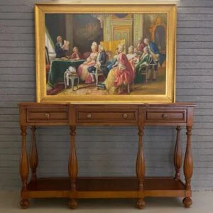 میز کنسول مدرن قهوه ای