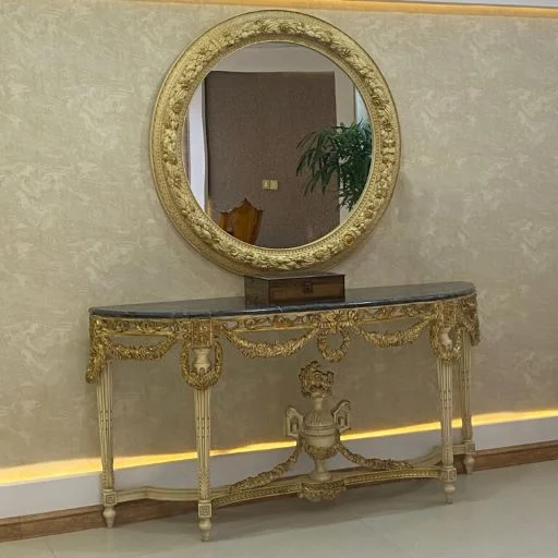 آینه و کنسول کلاسیک