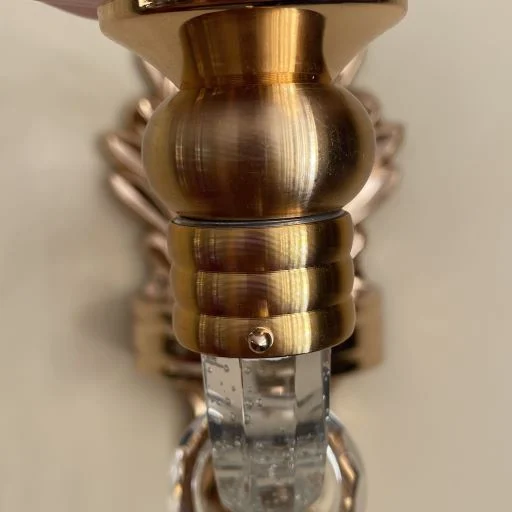 لوستر دیواری پذیرایی صورتی