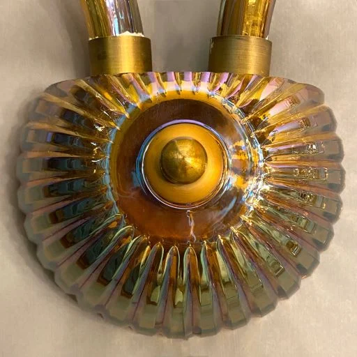 لوستر دیواری شیک دو شاخه مولتی کالر