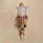 لوستر دیواری پذیرایی صورتی