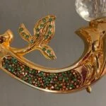 لوستر دیواری طلایی