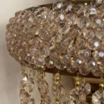 لوستر دیواری کریستال