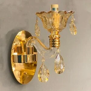 لوستر دیواری کلاسیک تک شاخه