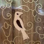 معرق روی چوب