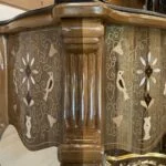 میز تلفن شیک معرق