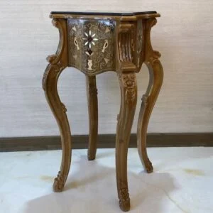 میز تلفن شیک چوبی