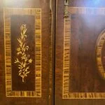 کنسول چوبی معرق کاری