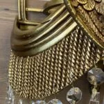 بدنه لوستر دیواری برنز