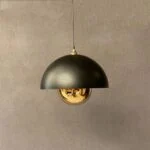 لوستر آویز مدرن مشکی