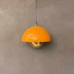 لوستر آویز مدرن نارنجی