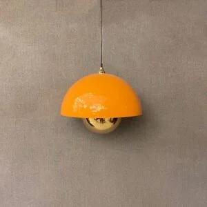 لوستر آویز مدرن نارنجی