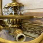 لوستر دیواری برنزی