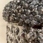 لوستر دیواری نقره‌ای