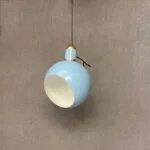 لوستر مدرن آویز آبی